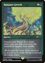 Magic the Gathering Card - Rampant Growth - MTG Circle