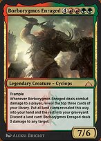 Magic the Gathering Card - Borborygmos Enraged - MTG Circle