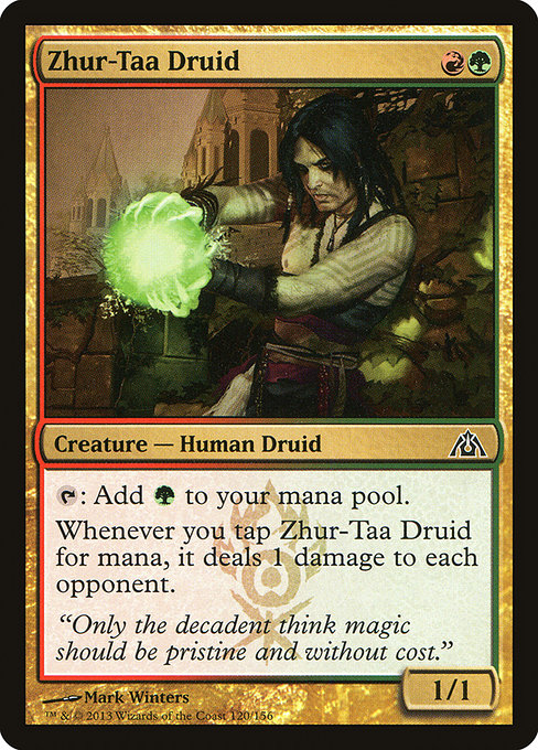 Magic the Gathering Card - Zhur-Taa Druid - MTG Circle