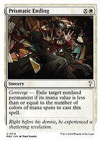 Magic the Gathering Card - Prismatic Ending - MTG Circle