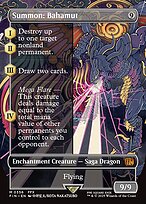 Magic the Gathering Card - Summon: Bahamut - MTG Circle
