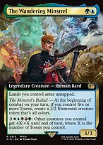 Magic the Gathering Card - The Wandering Minstrel - MTG Circle