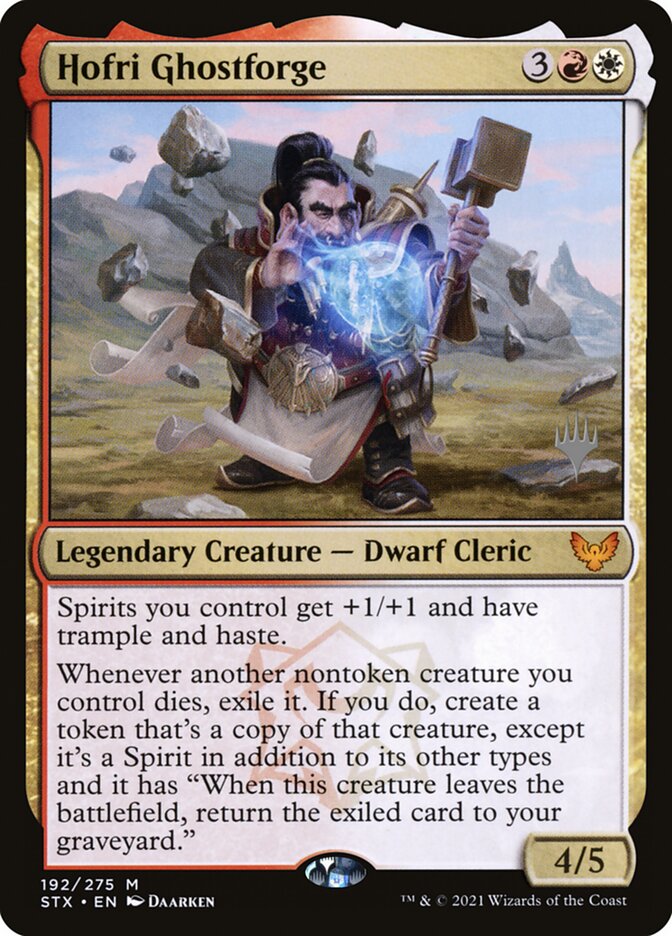 Magic the Gathering Card - Hofri Ghostforge - MTG Circle