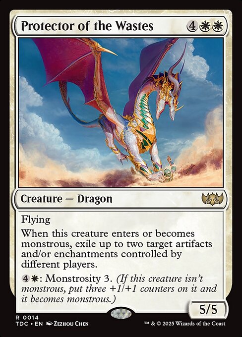 Magic the Gathering Card - Protector of the Wastes - MTG Circle