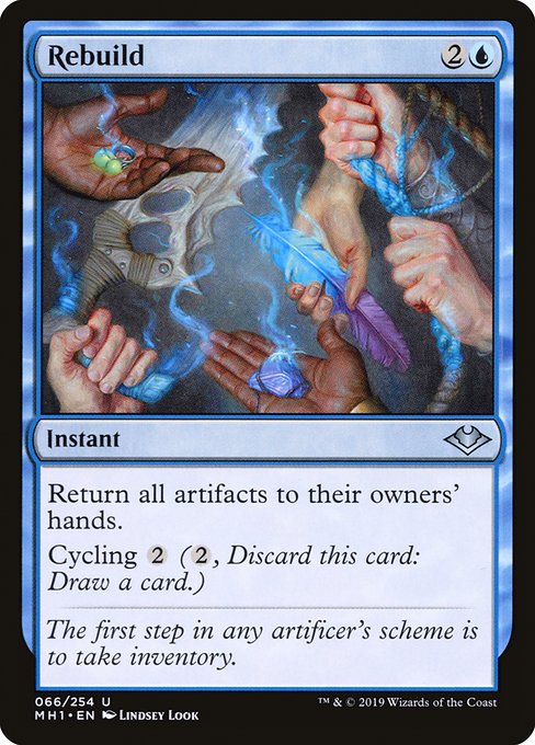 Magic the Gathering Card - Rebuild - MTG Circle