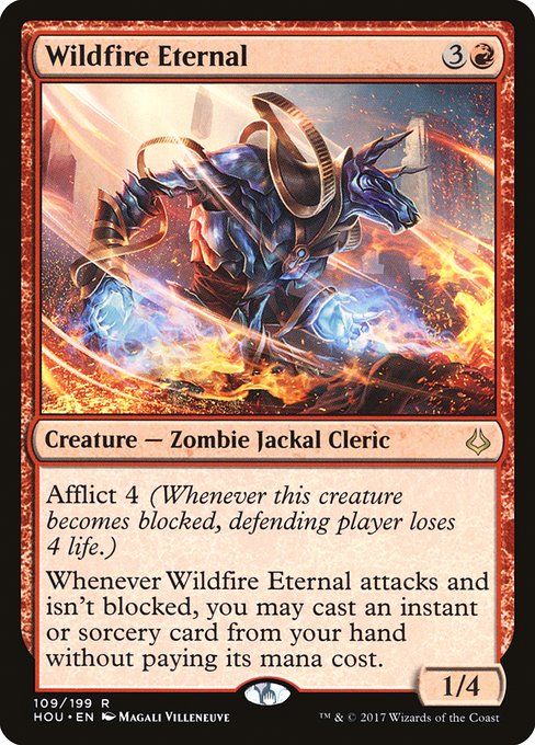 Magic the Gathering Card - Wildfire Eternal - MTG Circle