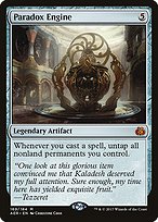 Magic the Gathering Card - Paradox Engine - MTG Circle