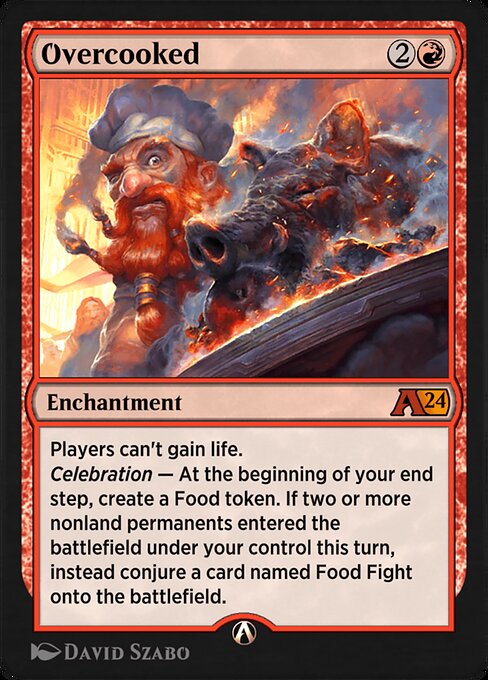 Magic the Gathering Card - Overcooked - MTG Circle