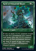 Magic the Gathering Card - Kami of Whispered Hopes - MTG Circle