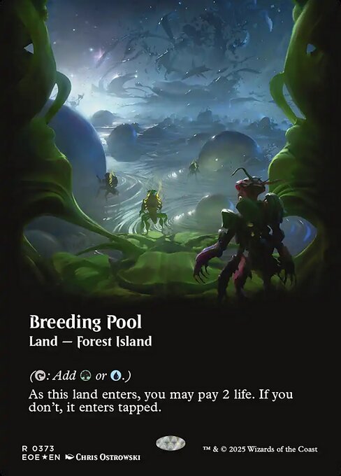 Magic the Gathering Card - Breeding Pool - MTG Circle