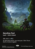 Magic the Gathering Card - Breeding Pool - MTG Circle