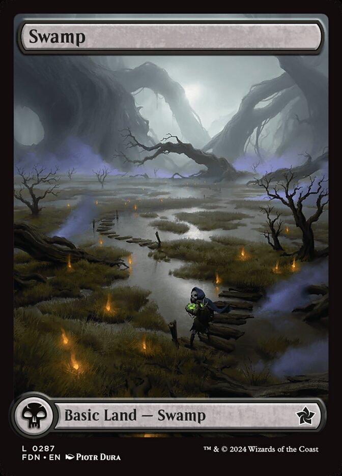 Magic the Gathering Card - Swamp - MTG Circle