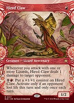 Magic the Gathering Card - Hired Claw - MTG Circle