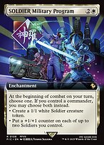Magic the Gathering Card - SOLDIER Military Program - MTG Circle