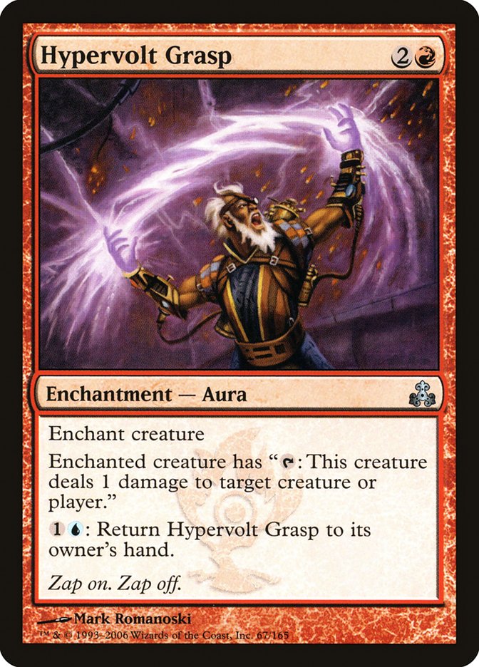 Magic the Gathering Card - Hypervolt Grasp - MTG Circle