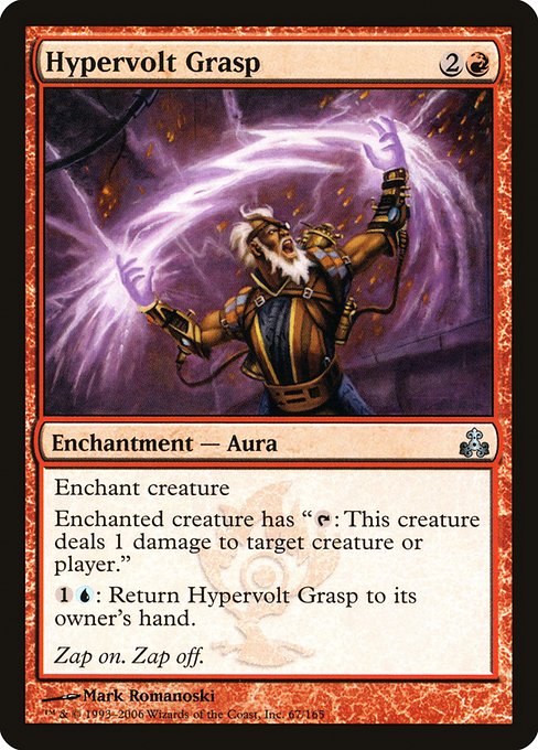 Magic the Gathering Card - Hypervolt Grasp - MTG Circle