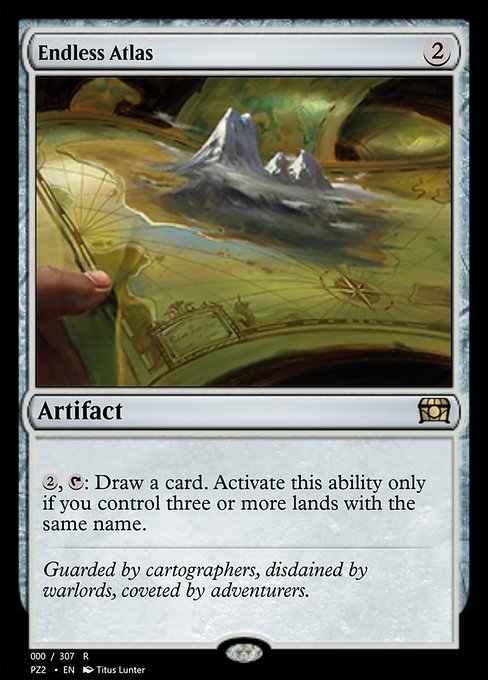 Magic the Gathering Card - Endless Atlas - MTG Circle