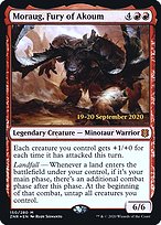 Magic the Gathering Card - Moraug, Fury of Akoum - MTG Circle