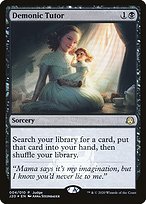 Magic the Gathering Card - Demonic Tutor - MTG Circle