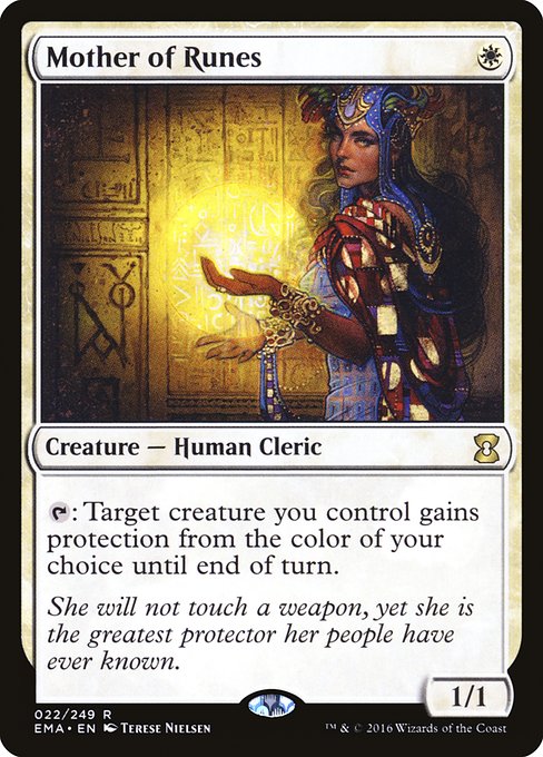Magic the Gathering Card - Mother of Runes - MTG Circle
