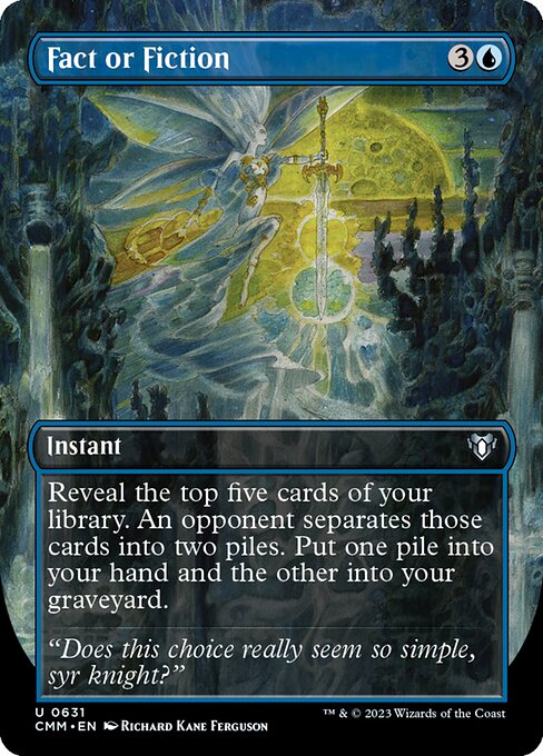 Magic the Gathering Card - Fact or Fiction - MTG Circle