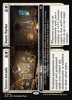 Magic the Gathering Card - Secret Arcade // Dusty Parlor - MTG Circle