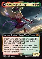 Magic the Gathering Card - Terra, Magical Adept // Esper Terra - MTG Circle