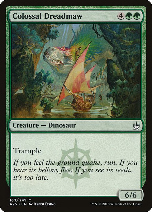 Magic the Gathering Card - Colossal Dreadmaw - MTG Circle