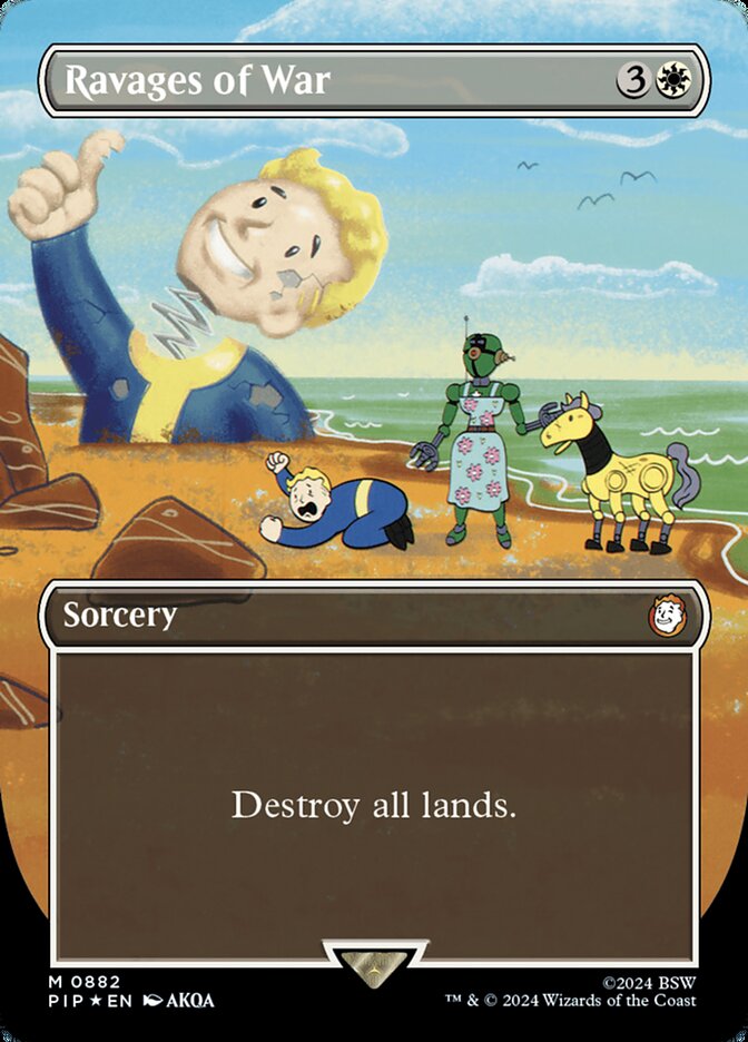 Magic the Gathering Card - Ravages of War - MTG Circle