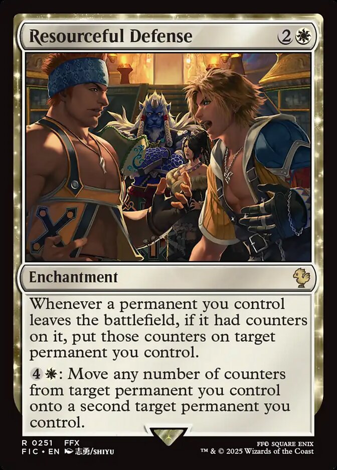 Magic the Gathering Card - Resourceful Defense - MTG Circle
