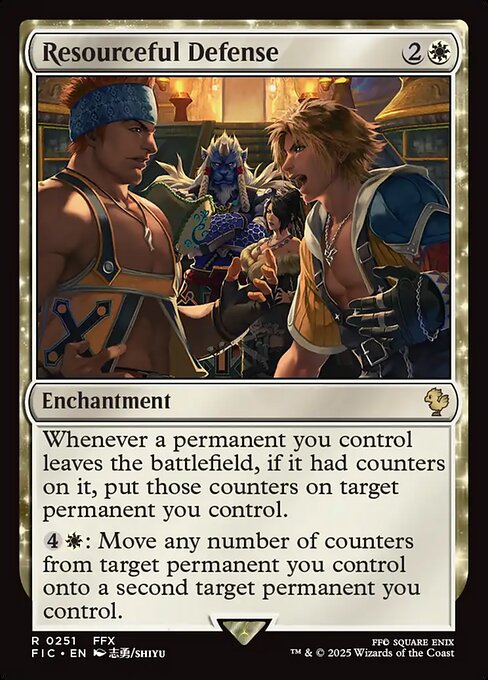 Magic the Gathering Card - Resourceful Defense - MTG Circle