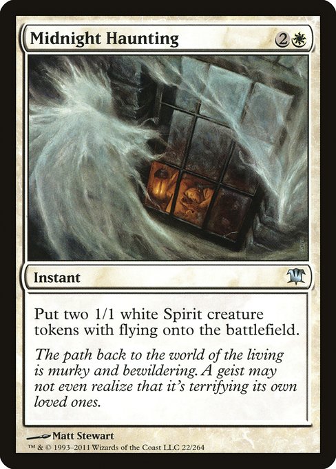 Magic the Gathering Card - Midnight Haunting - MTG Circle