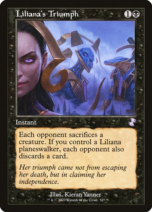 Magic the Gathering Card - Liliana's Triumph - MTG Circle