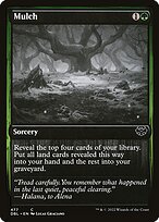 Magic the Gathering Card - Mulch - MTG Circle