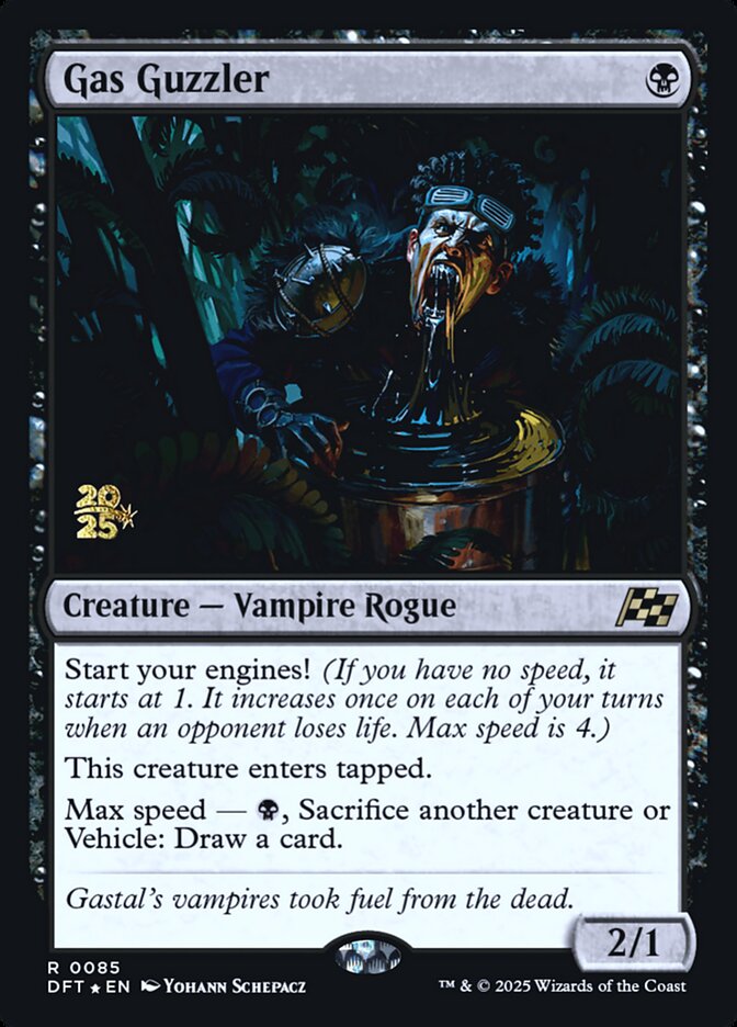Magic the Gathering Card - Gas Guzzler - MTG Circle