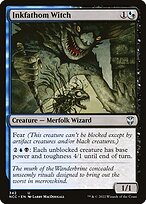 Magic the Gathering Card - Inkfathom Witch - MTG Circle