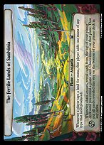 Magic the Gathering Card - The Fertile Lands of Saulvinia - MTG Circle