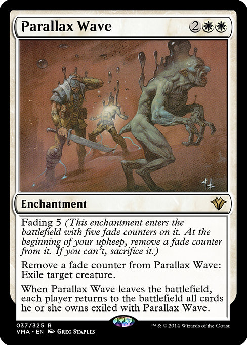 Magic the Gathering Card - Parallax Wave - MTG Circle