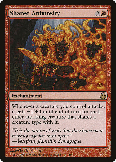 Magic the Gathering Card - Shared Animosity - MTG Circle