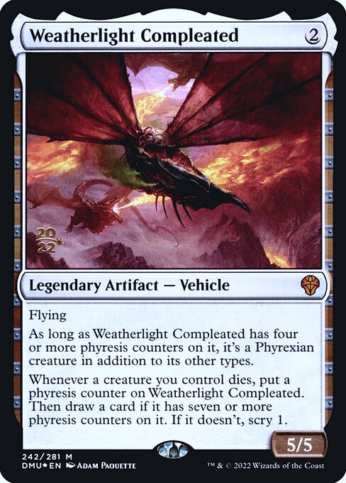 Magic the Gathering Card - Weatherlight Compleated - MTG Circle