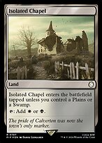 Magic the Gathering Card - Isolated Chapel - MTG Circle