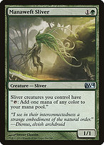 Magic the Gathering Card - Manaweft Sliver - MTG Circle