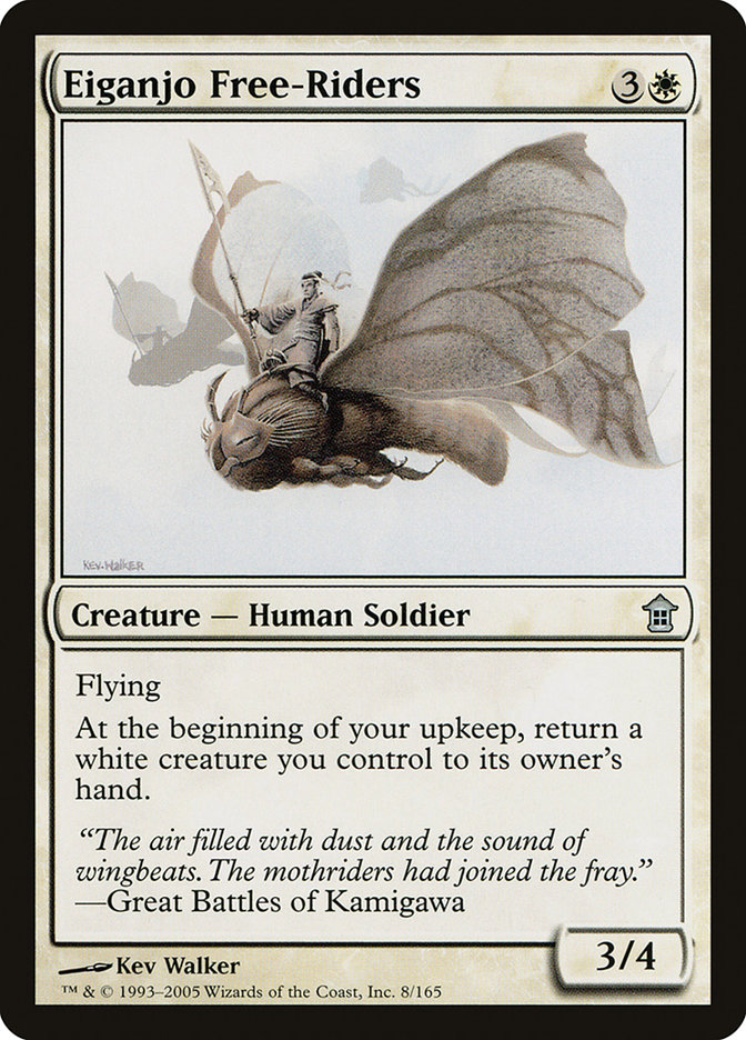 Magic the Gathering Card - Eiganjo Free-Riders - MTG Circle