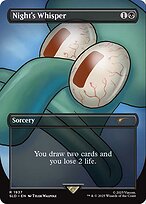 Magic the Gathering Card - Night's Whisper - MTG Circle