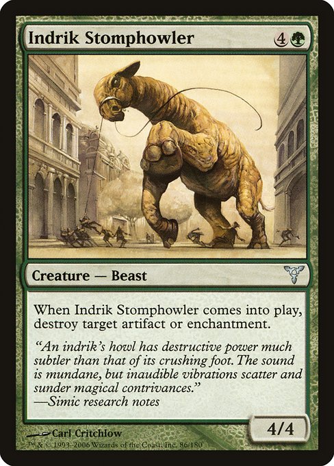 Magic the Gathering Card - Indrik Stomphowler - MTG Circle
