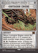 Magic the Gathering Card - Contagion Engine - MTG Circle