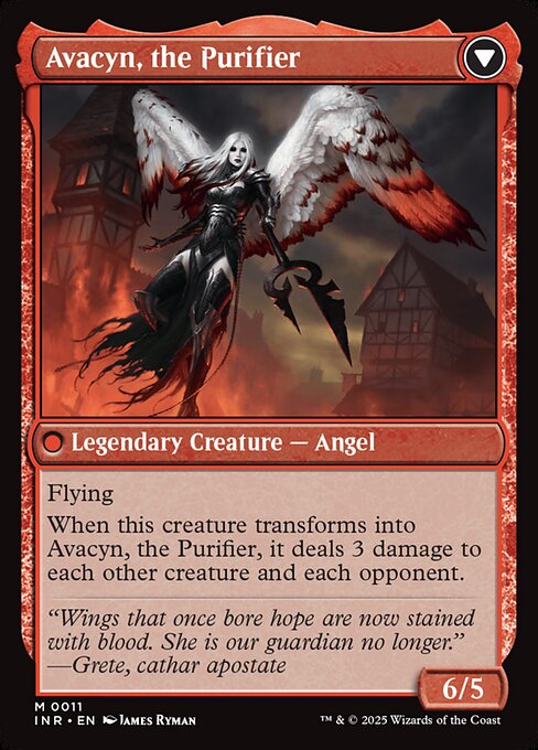 Magic the Gathering Card - Avacyn, the Purifier - MTG Circle