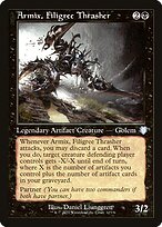 Magic the Gathering Card - Armix, Filigree Thrasher - MTG Circle