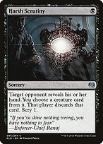 Magic the Gathering Card - Harsh Scrutiny - MTG Circle