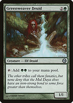Magic the Gathering Card - Greenweaver Druid - MTG Circle